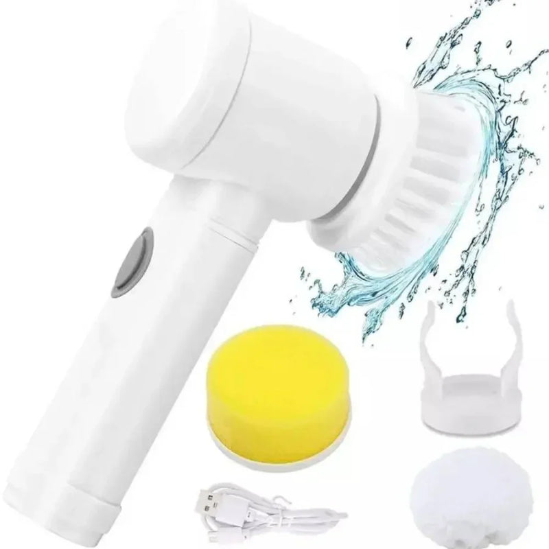 SpinClean 3 em 1 – Escova Elétrica de Limpeza USB