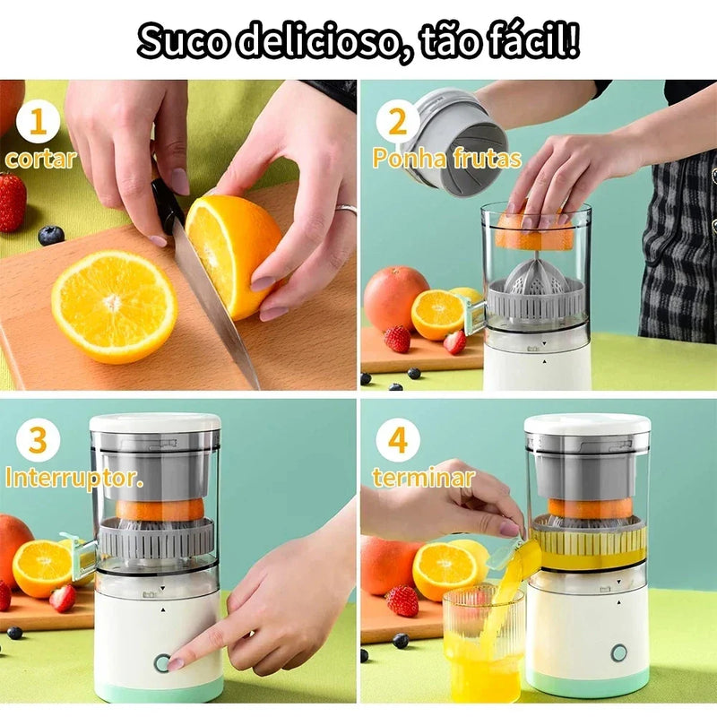 CitrusJuice Pro – Espremedor de Laranja Elétrico USB