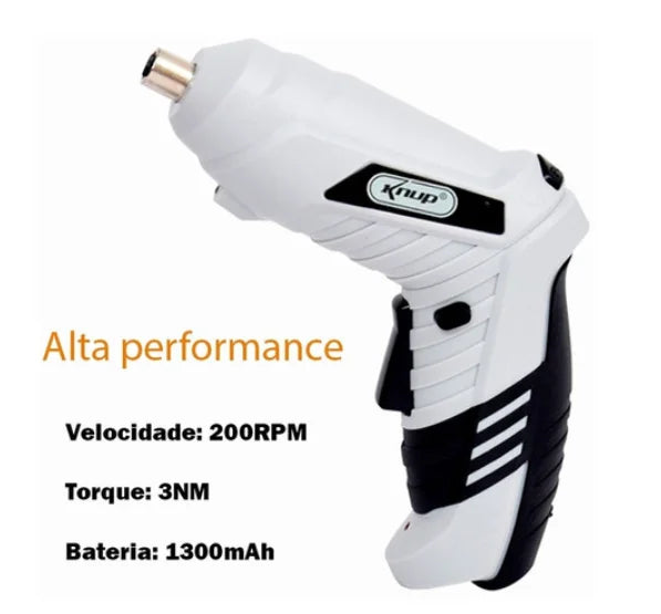 TorqueMax 32 – Parafusadeira Sem Fio Recarregável com Maleta