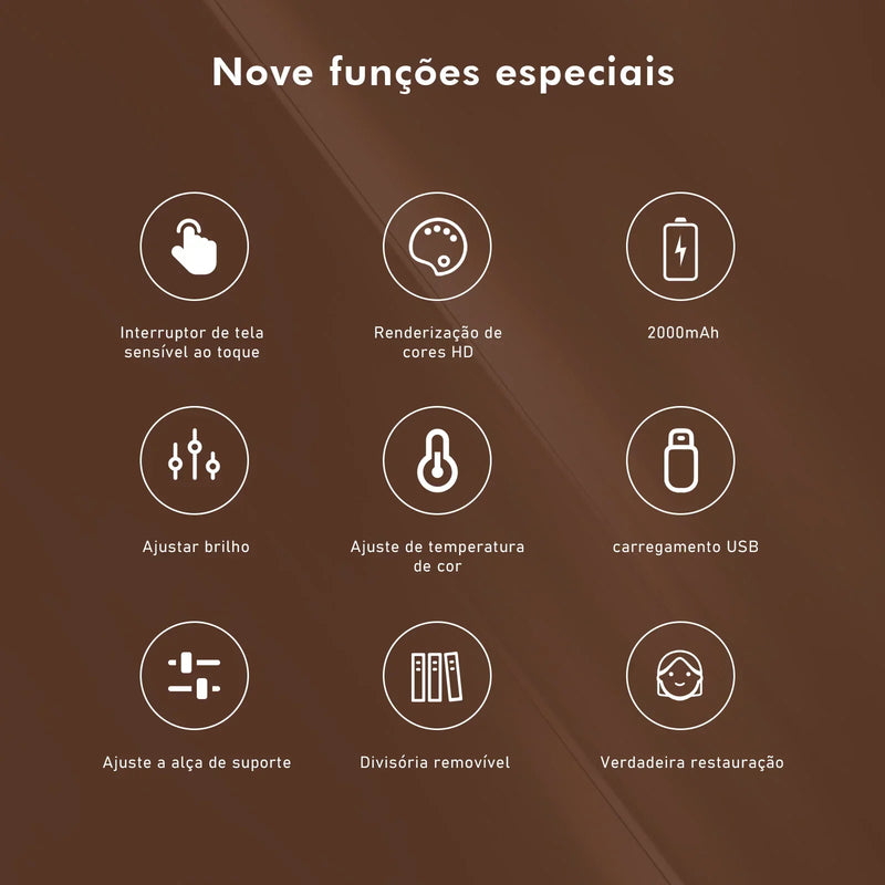 GlamBox – Maleta e Organizador de Maquiagem